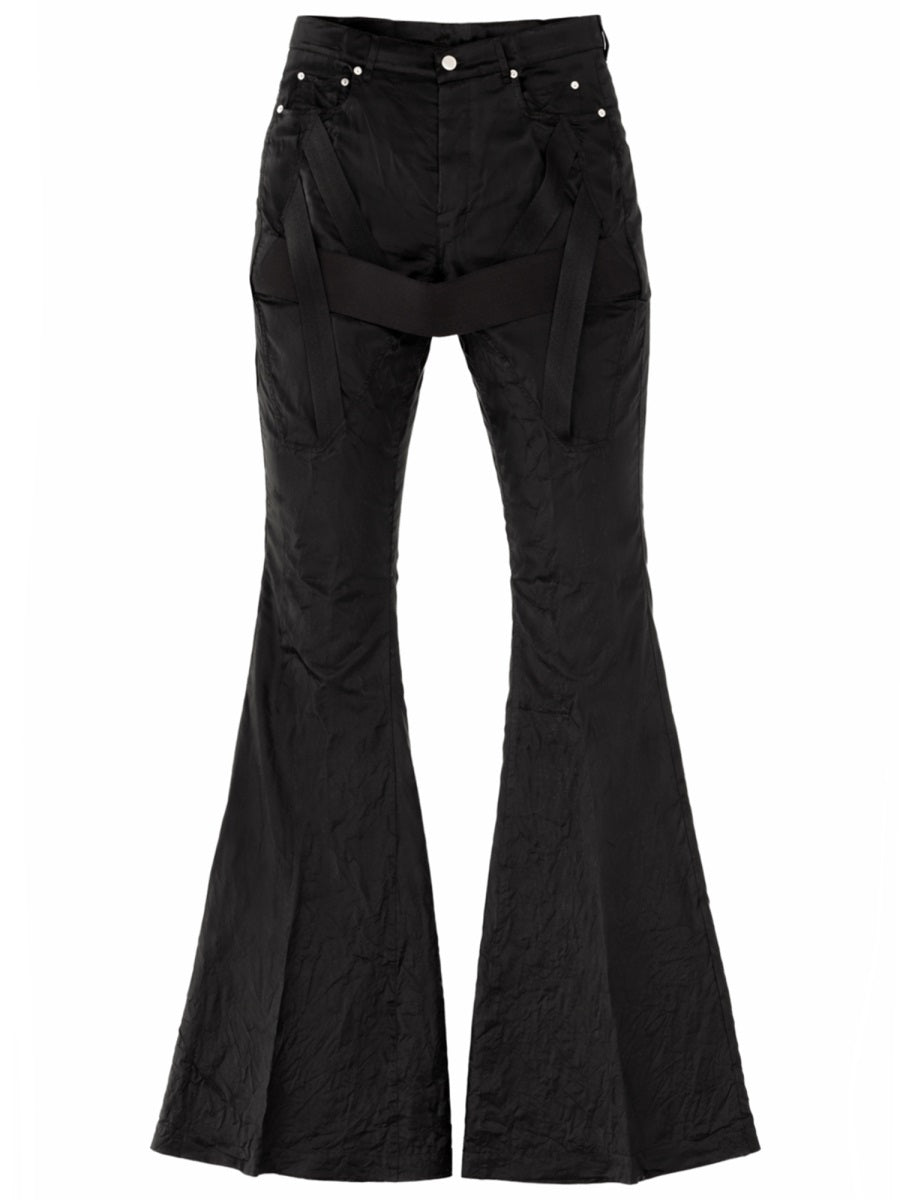 Pants Megastrapped Bolans Black Cupro Jean