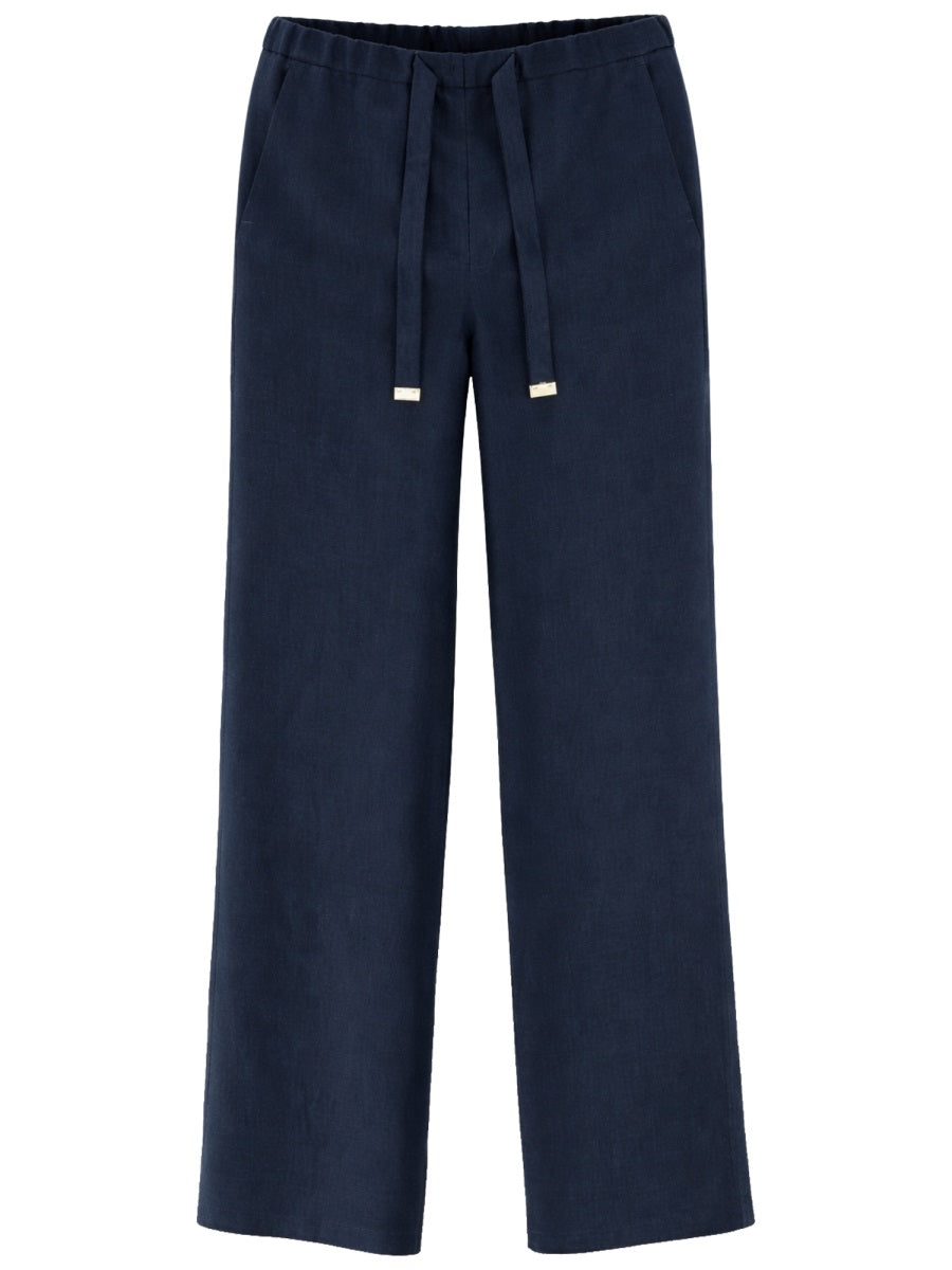 Linen Trousers Amedea Blue