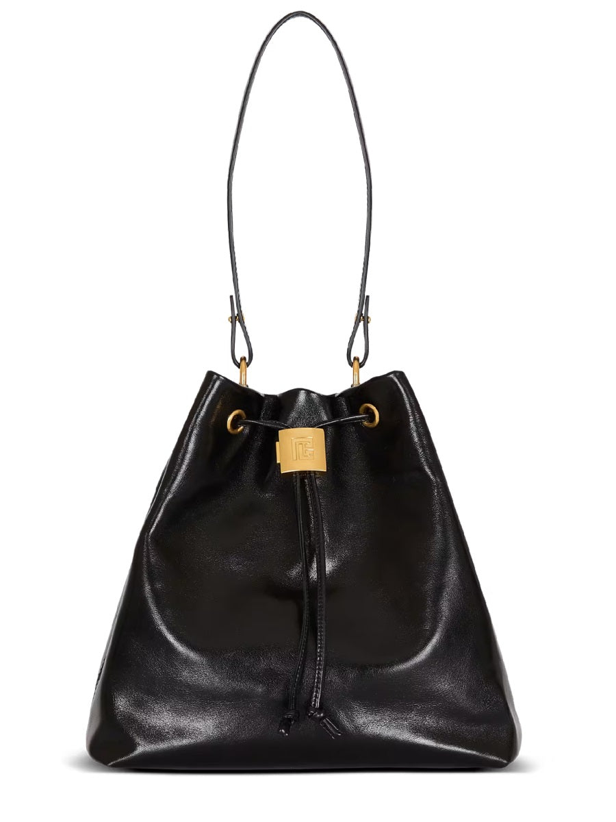 Backpack Pulse Convertible Leather Black Calf Backpacks