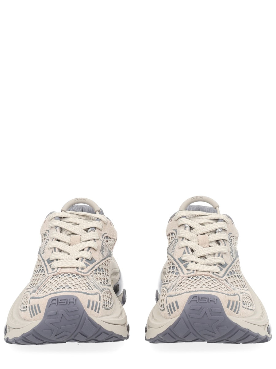 Sneakers Dragon Grey Calf Leather Trainers
