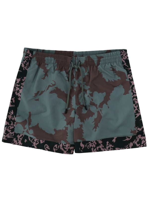 Swim Shorts Green Polyamide