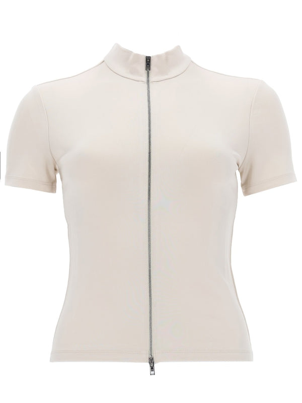Top Rashguard Ivory Viscose Tops