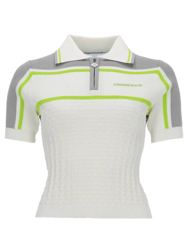 Polo Tennis White Main: Viscose Shirts