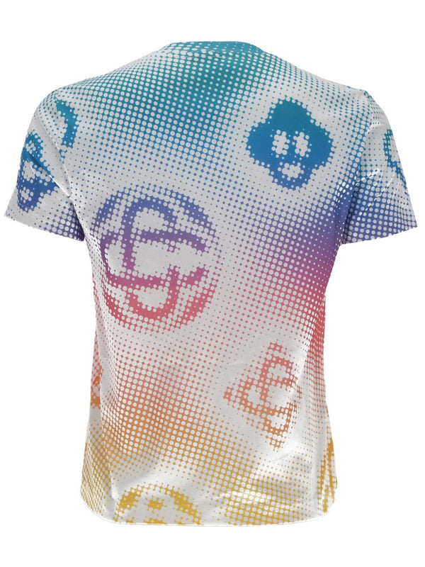 T-Shirt Airbrush Smiley Multicolour Organic Cotton T-shirts