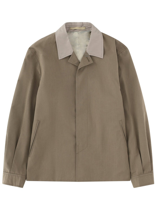 Blazer Jacket Pack Beige Virgin Wool Cotton