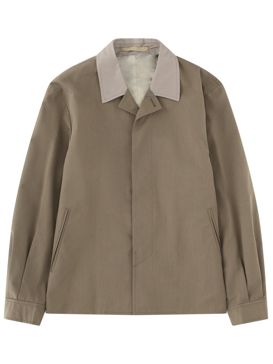 Blazer Jacket Pack Beige Virgin Wool Cotton