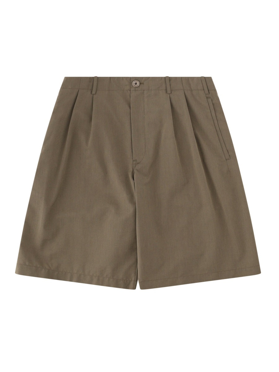 Shorts Bridge Green Virgin Wool