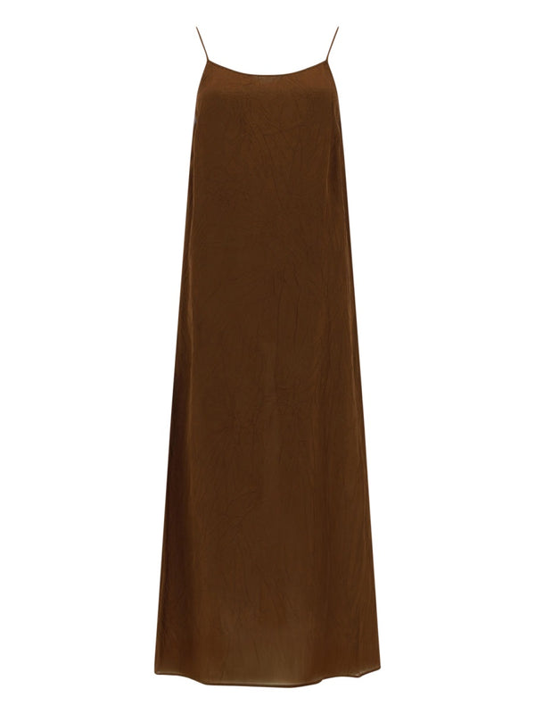 Dress Anaya Brown Viscose