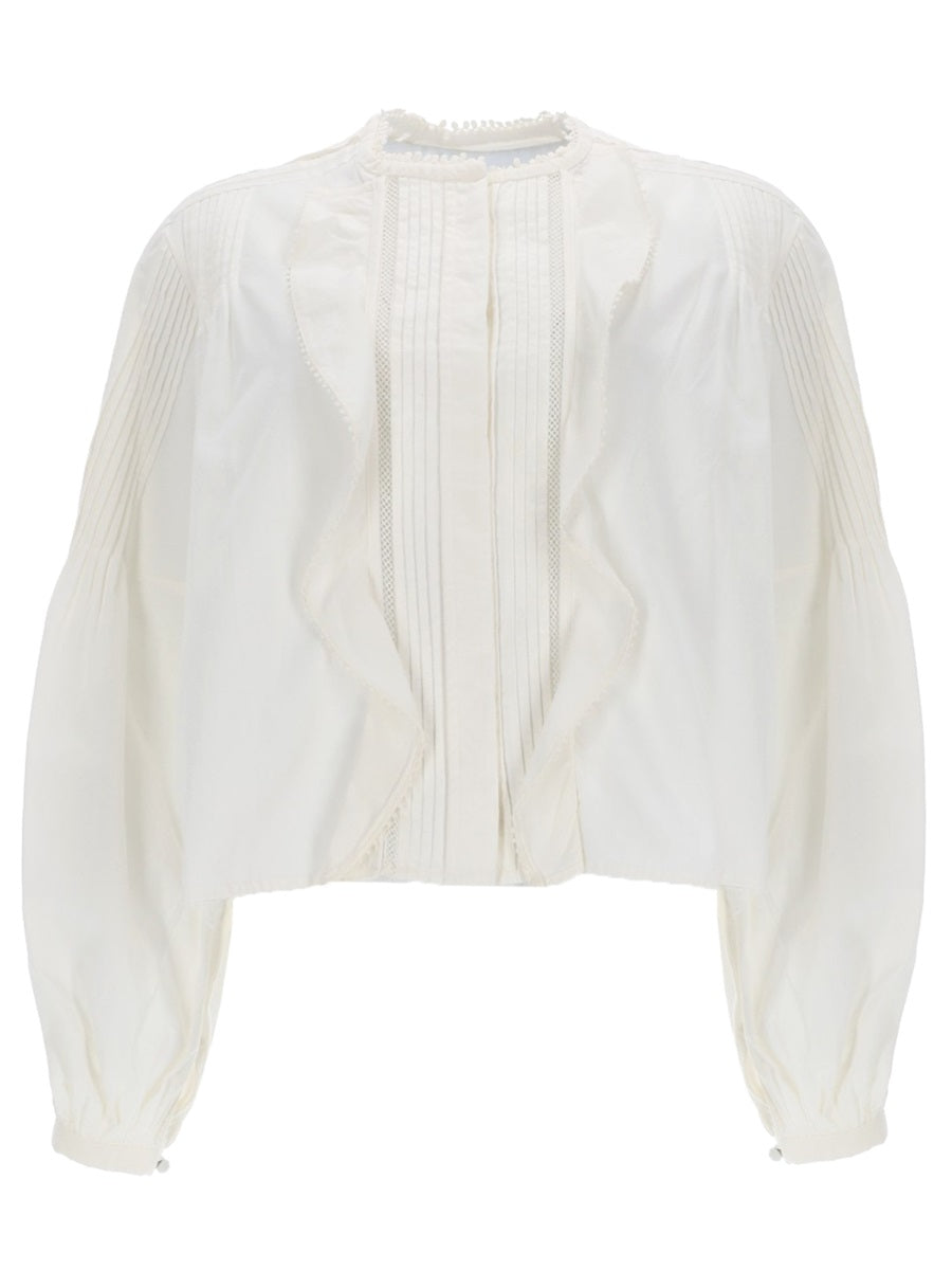 Shirt Cubraly White Cotton