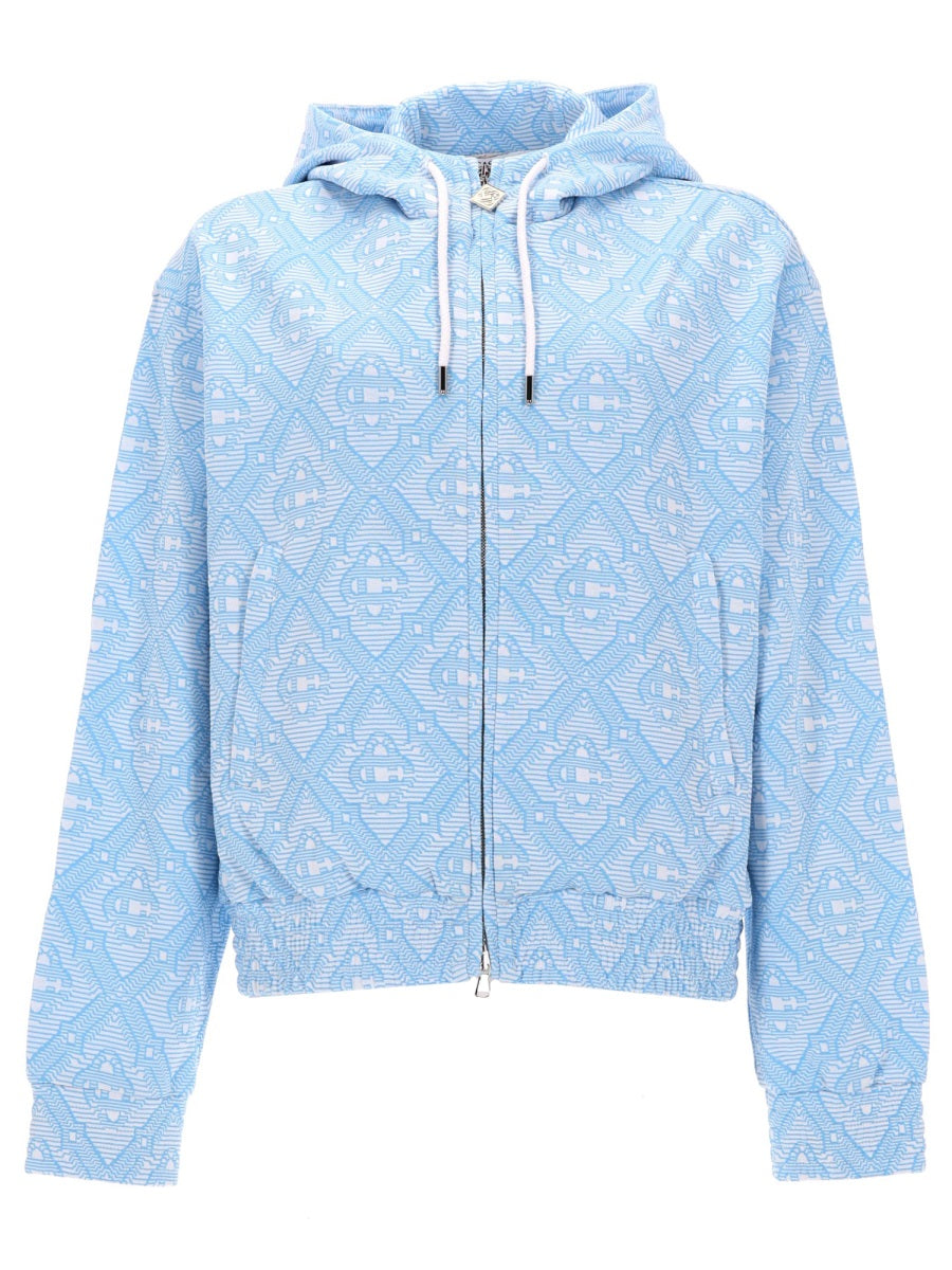Sweatshirt Jacquard Azure Main: Cotton Sweatshirts