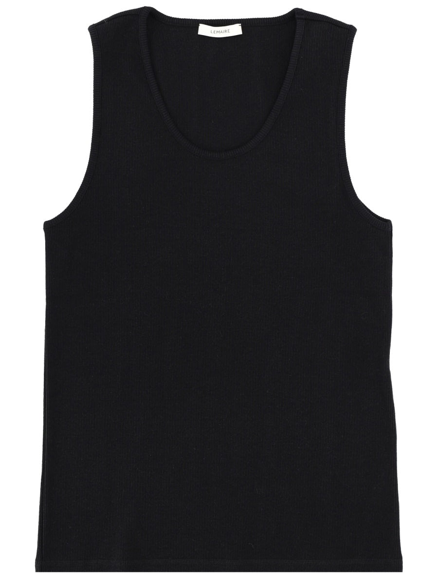 Tank Top Cotton Black
