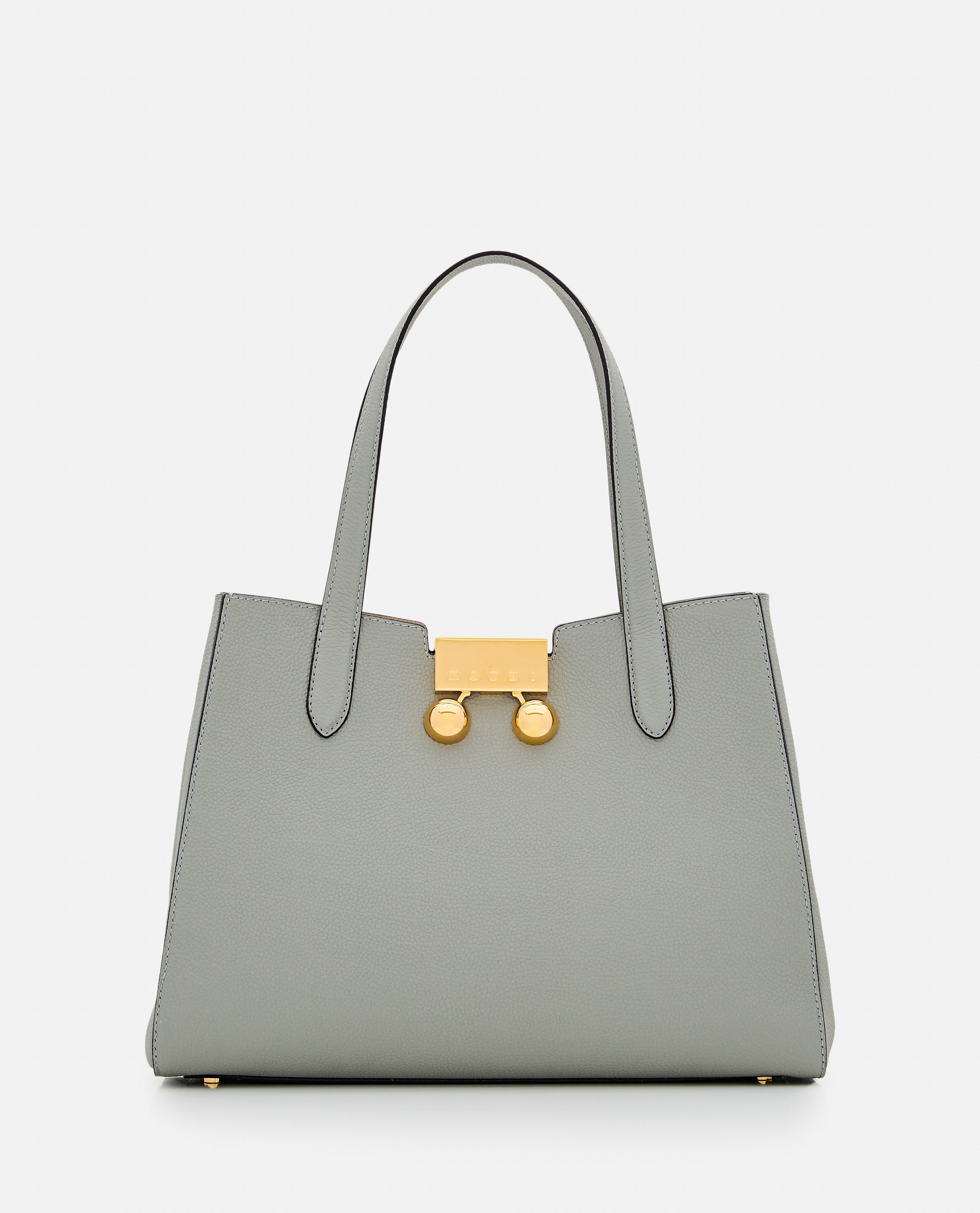 Marni Bags Grey Calf Leather