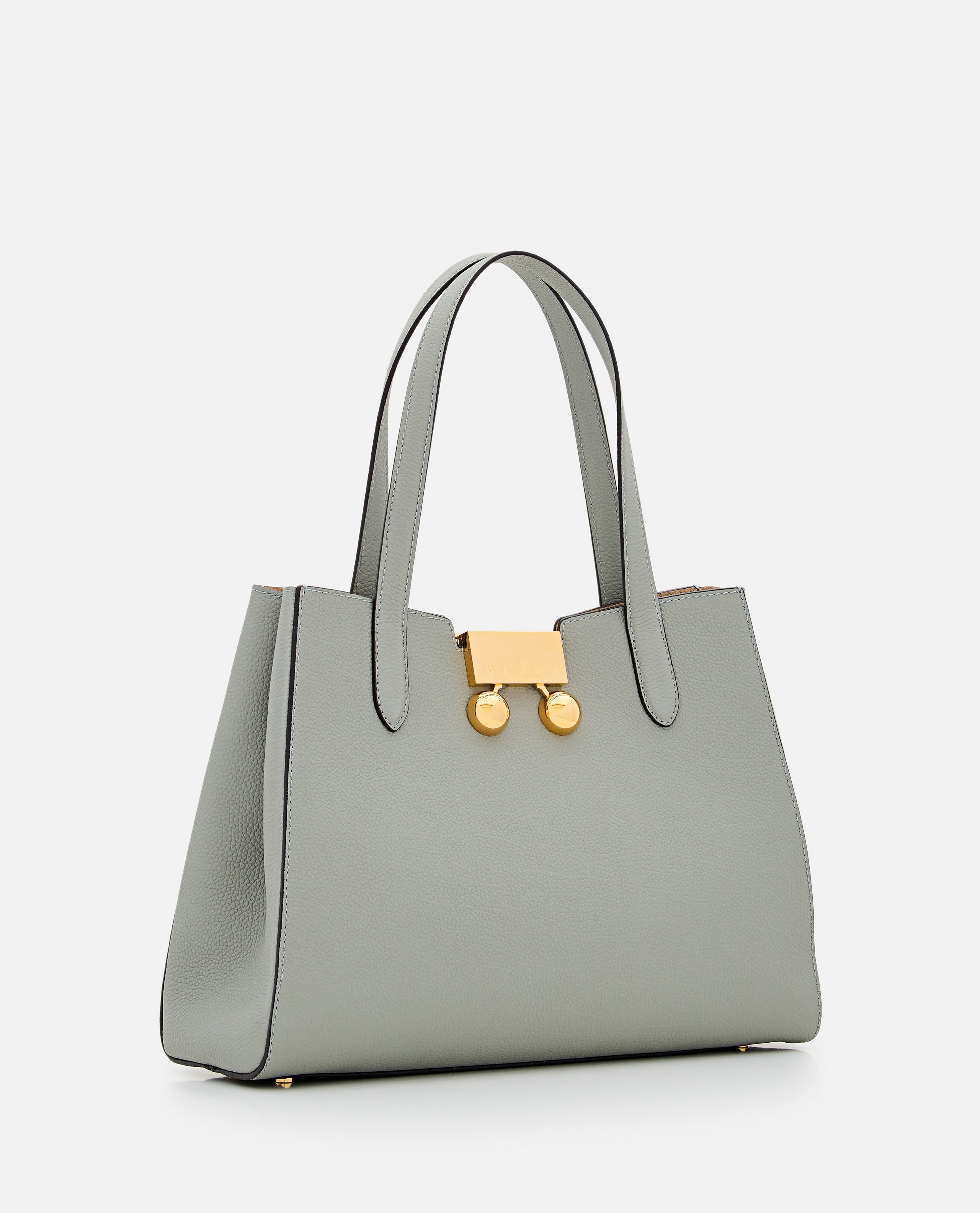 Marni Bags Grey Calf Leather