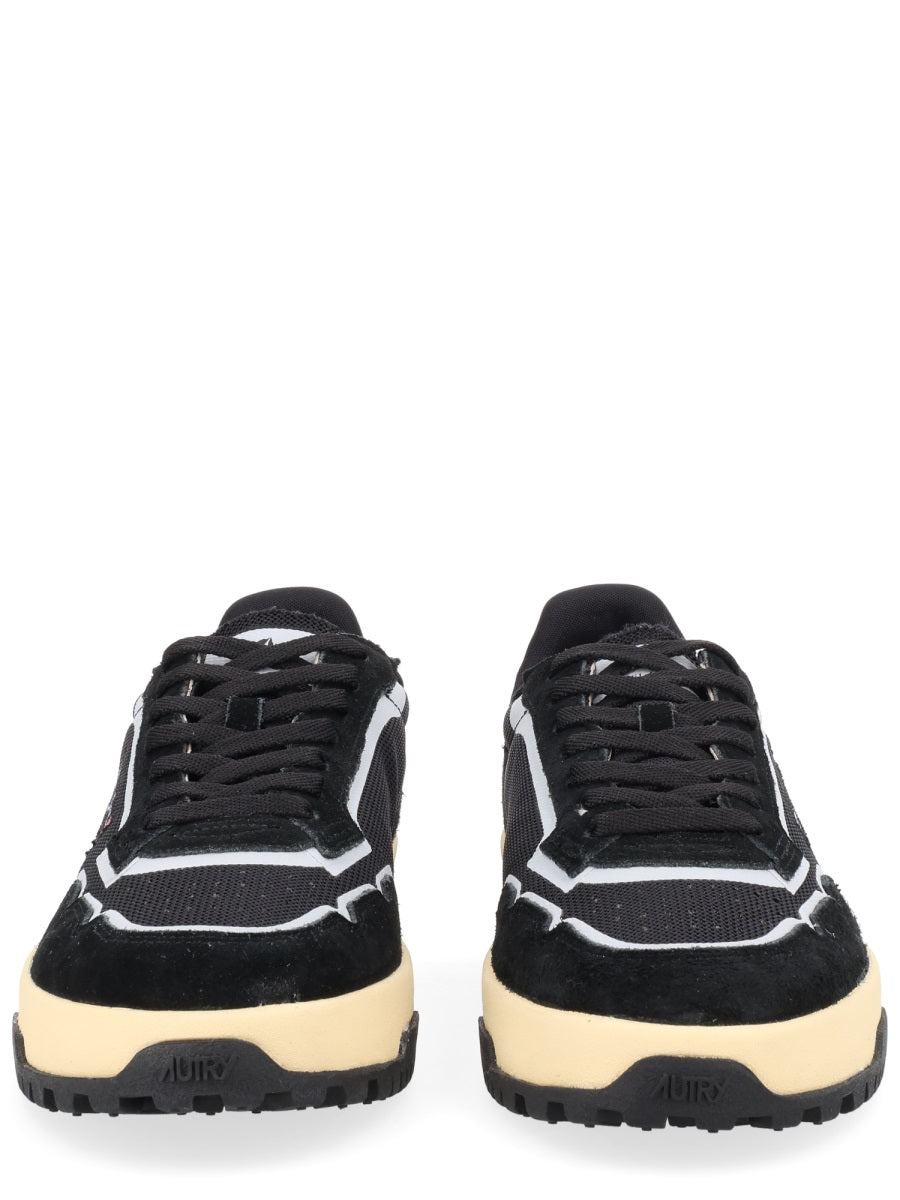 Sneakers Wildpace Low Black Mesh Trainers