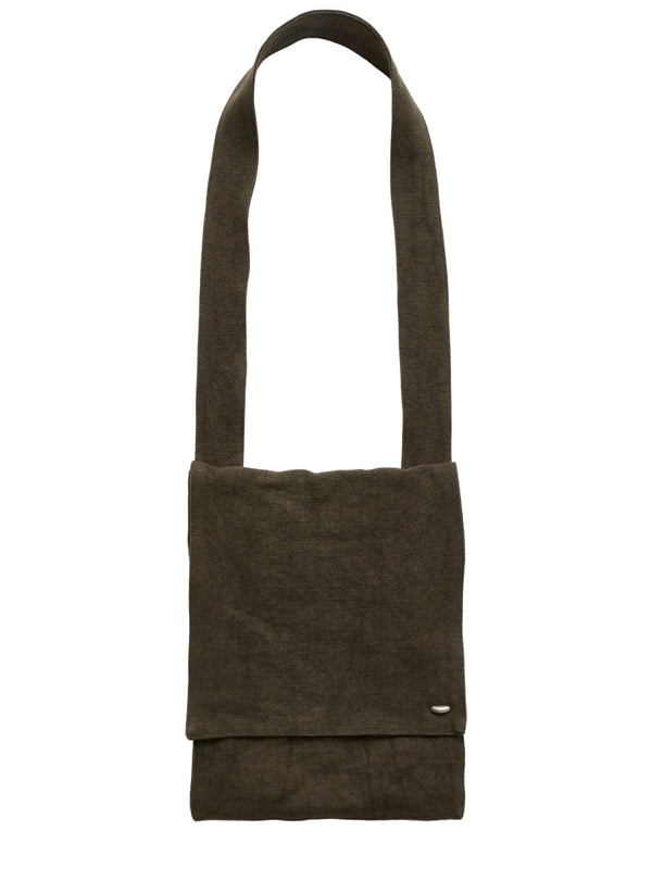 Shoulder Bag Slack Green Linen