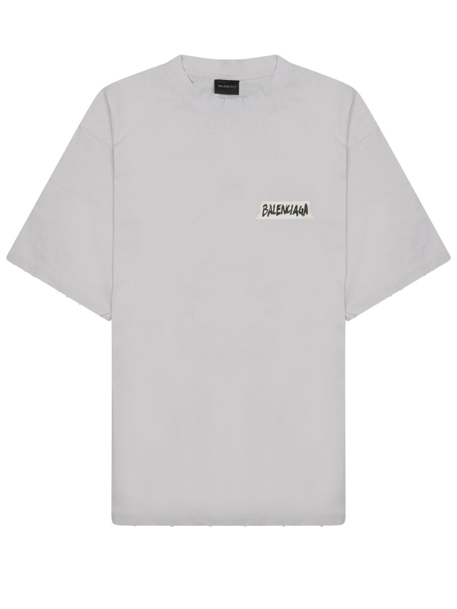 Logo T-Shirt White Cotton T-shirts
