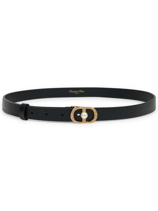 Belt 30 Montaigne Jolie Black Leather Calf