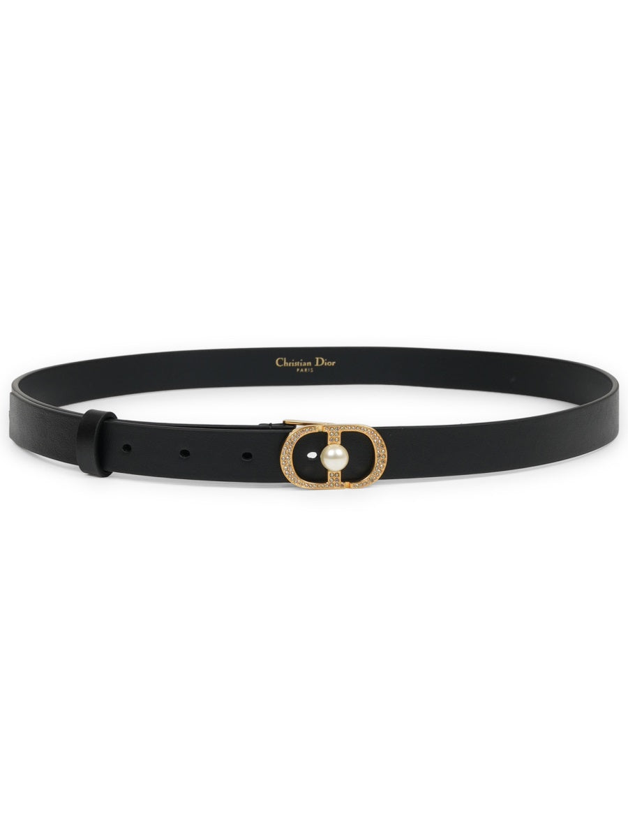 Belt 30 Montaigne Jolie Black Leather Calf