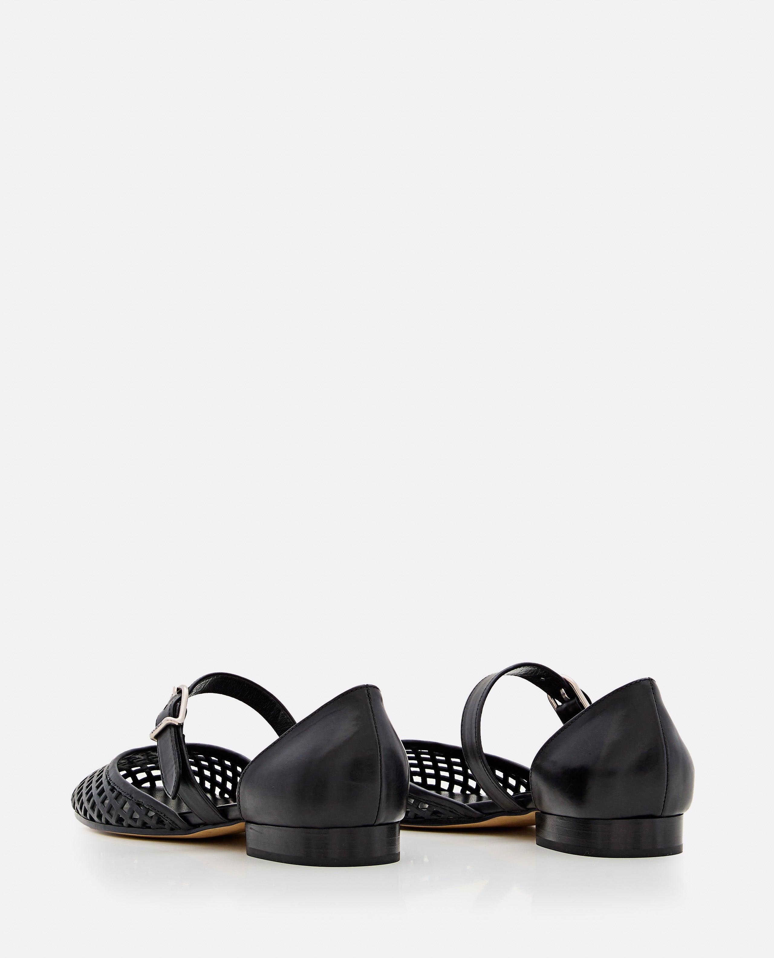 DURAZZI MILANO Flat shoes Black Leather