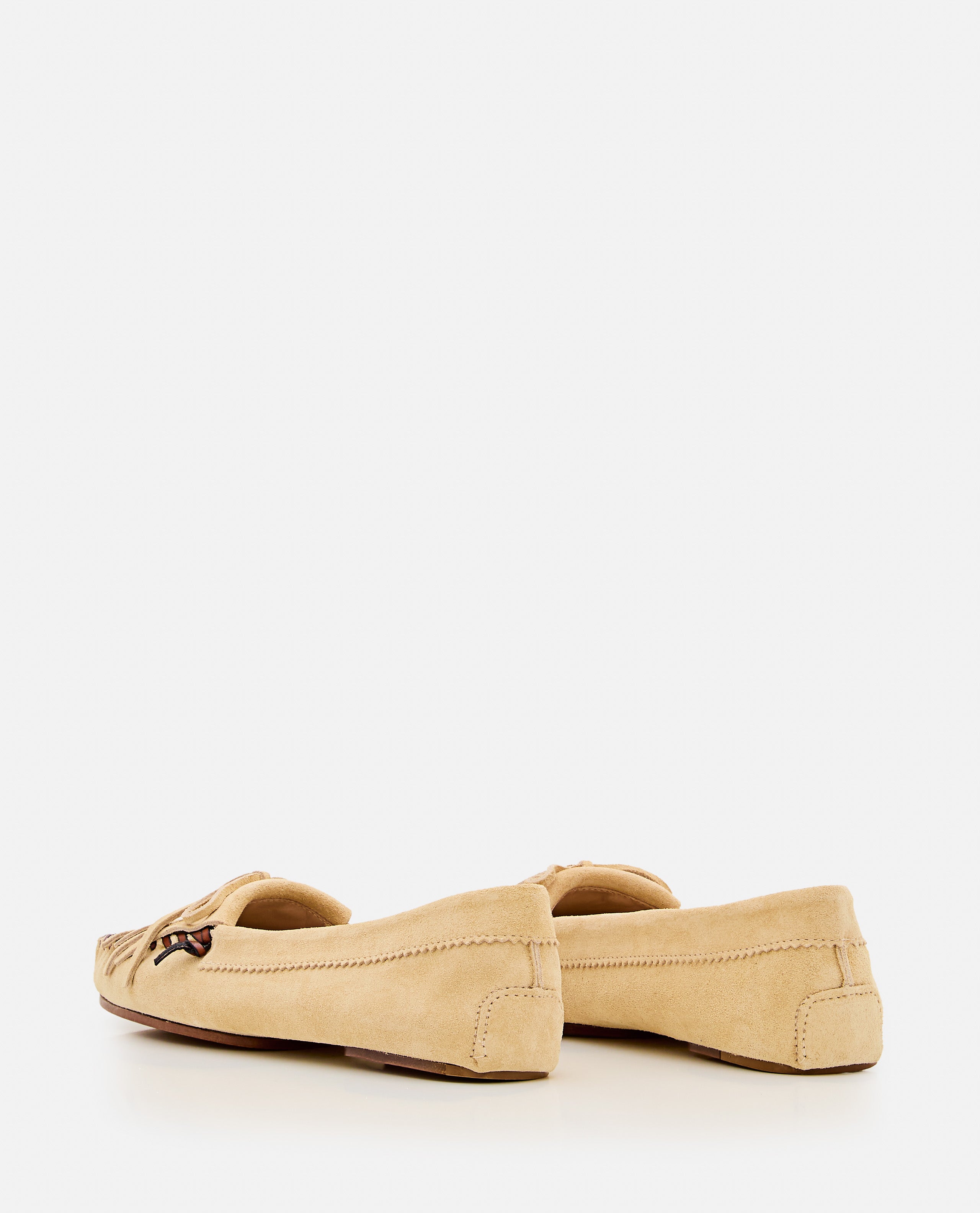 Paris Texas Flat shoes Beige Calf Leather