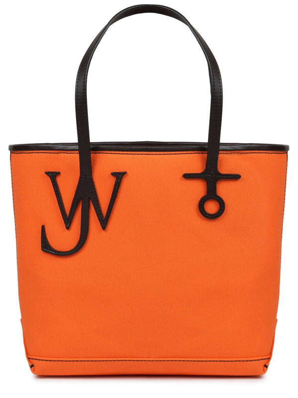 Tote Bag Anchor Orange Cotton Handbags