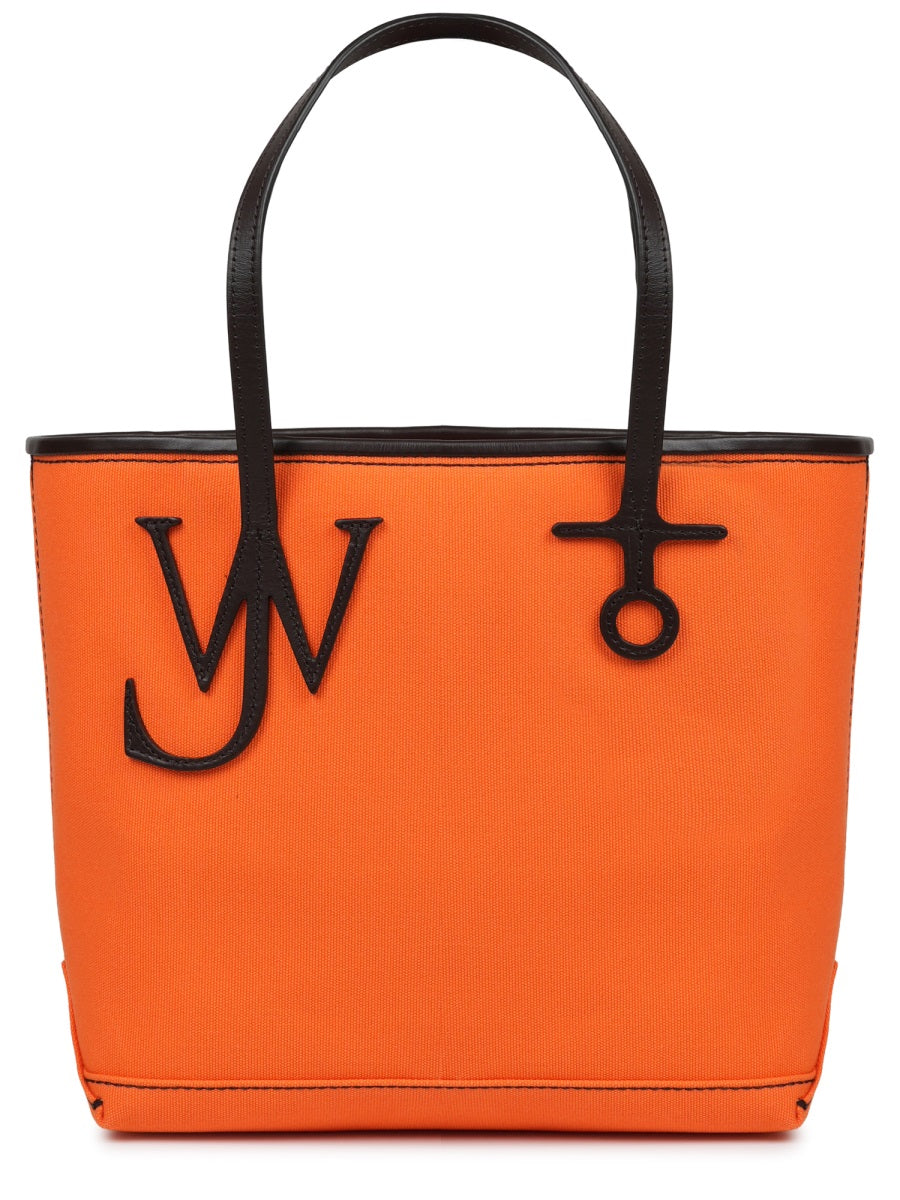 Tote Bag Anchor Orange Cotton Handbags