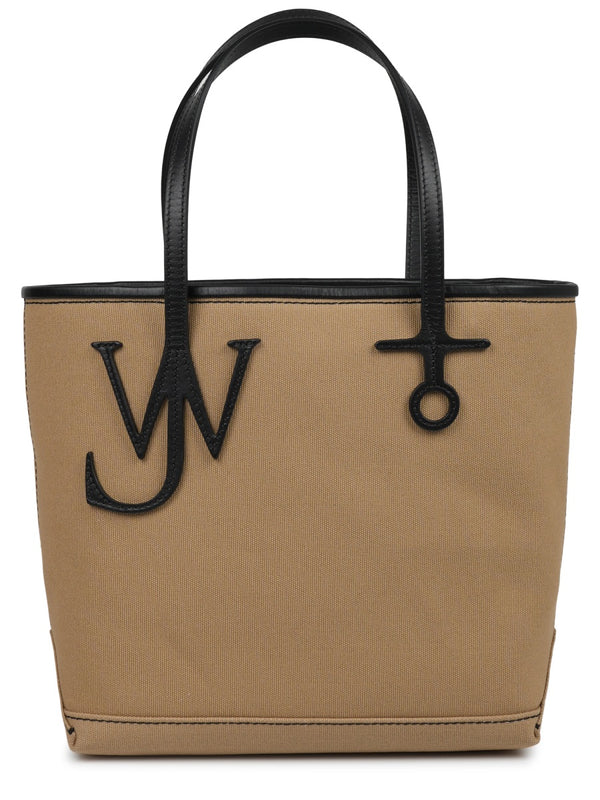 Tote Bag Anchor Beige Cotton Handbags
