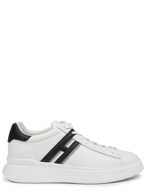Sneakers H580 White Calfskin Trainers
