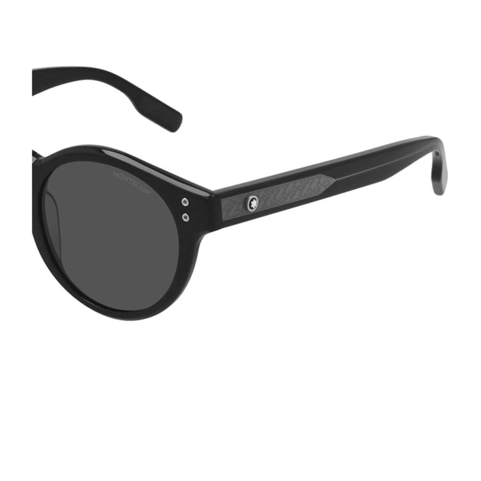 MB0123S Nero Celluloid Occhiali Sole