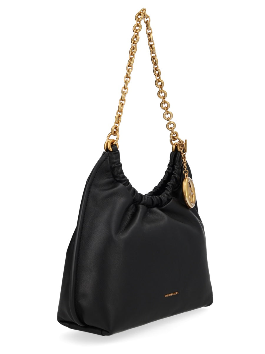 Shoulder Bag Indie Black Leather Cow