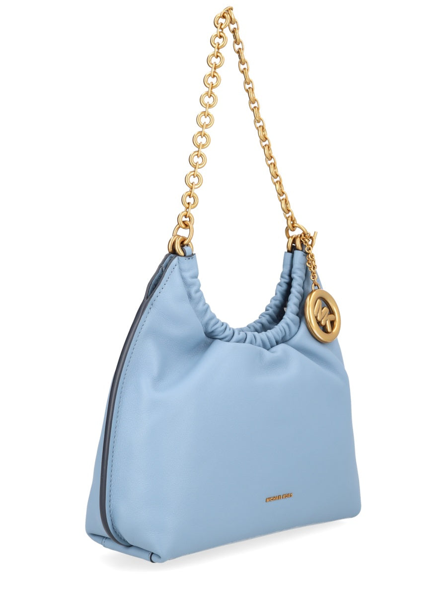 Shoulder Bag Indie Azure Cow Leather