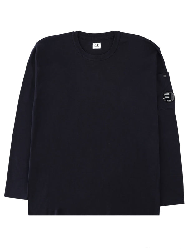 T-Shirt With Logo Blue Cotton T-shirts