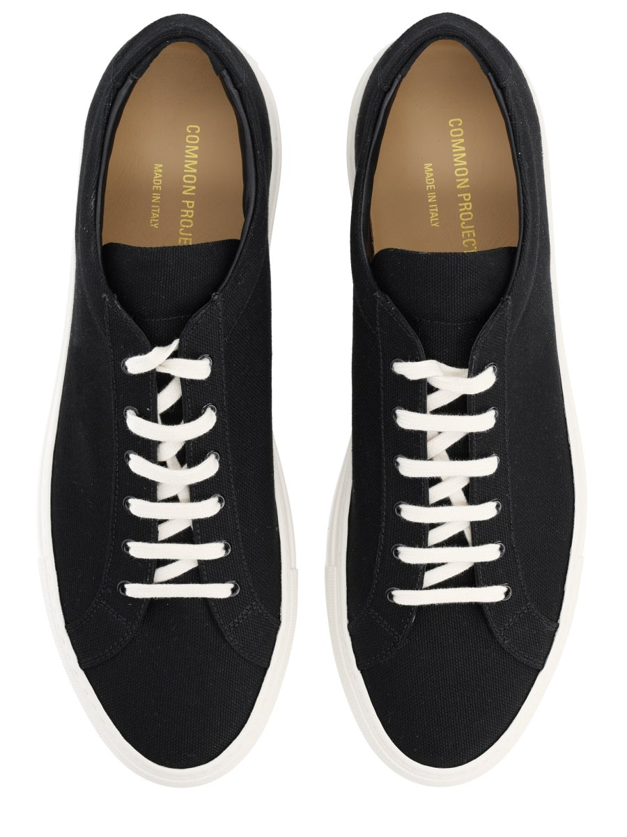 Sneaker Achilles Black Cotton