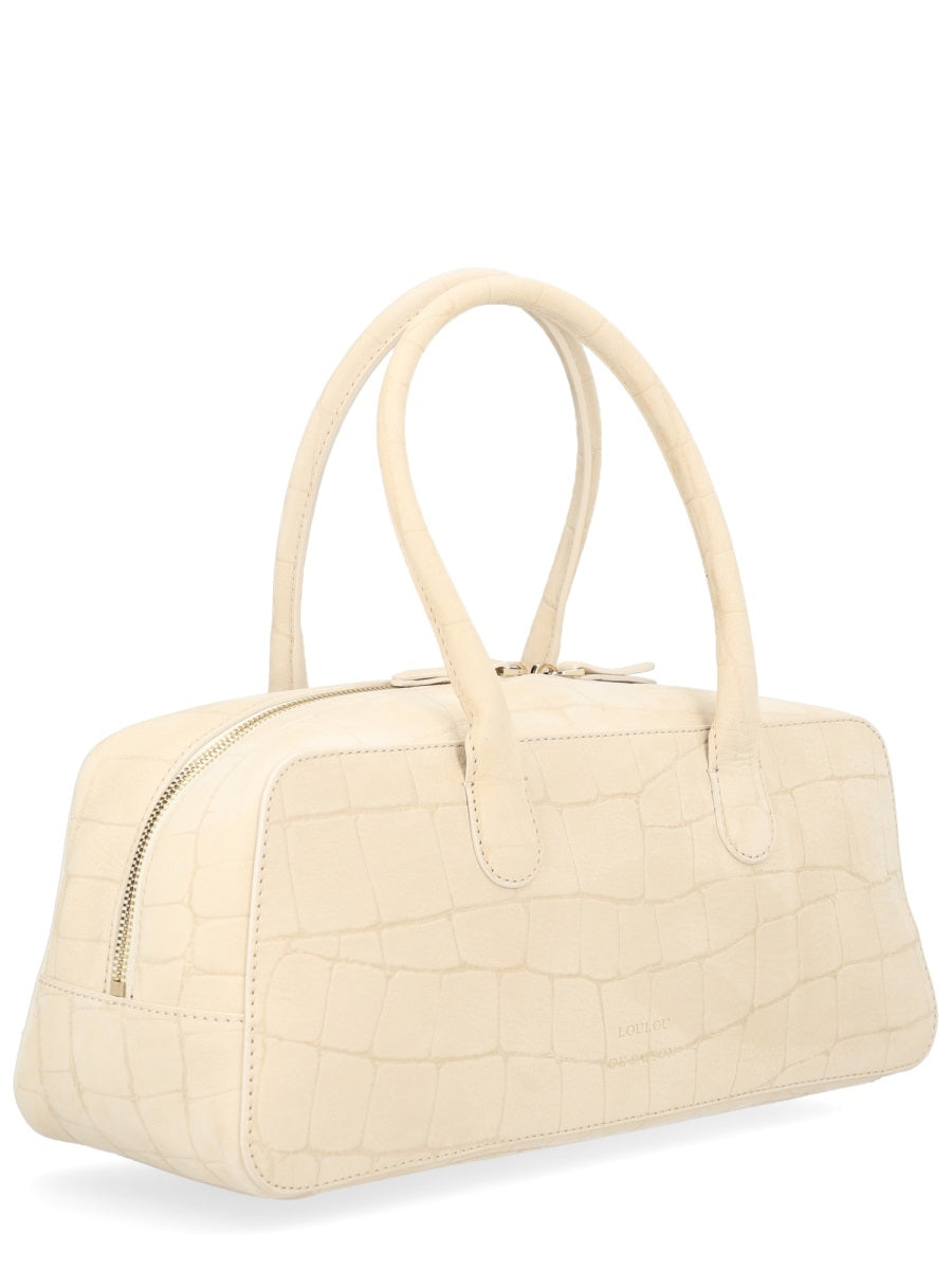 Mini Bag Mawi Beige Cow Leather Handbags