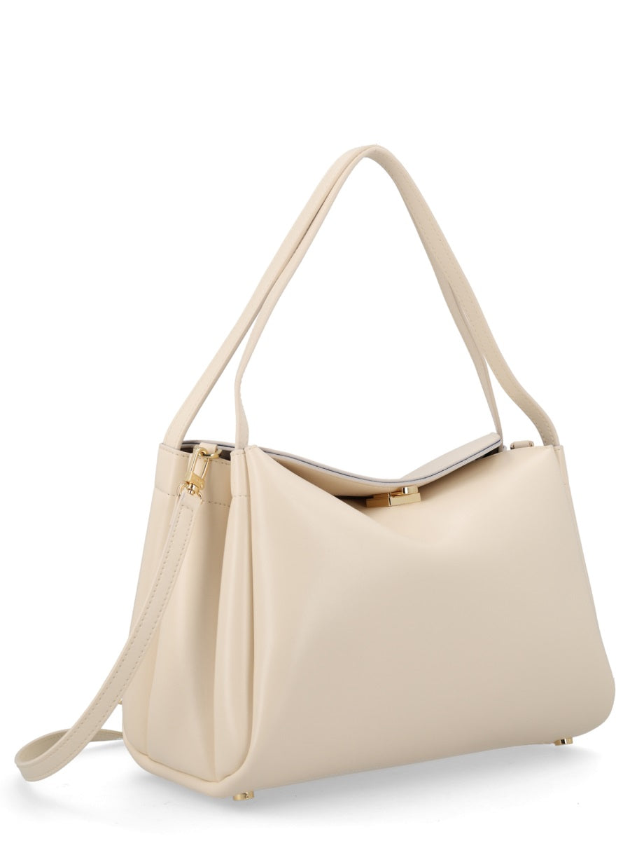 Shoulder Bag Calipso Trunk Beige Recycled Polyester