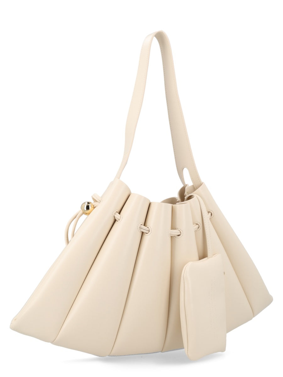 Shoulder Bag Calipso Ivory Recycled Polyester
