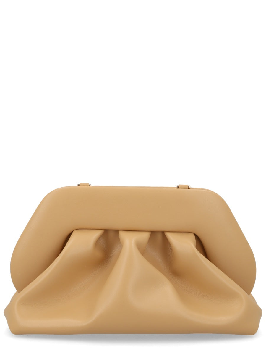 Handbag Bios Medium Beige Recycled Polyester Handbags
