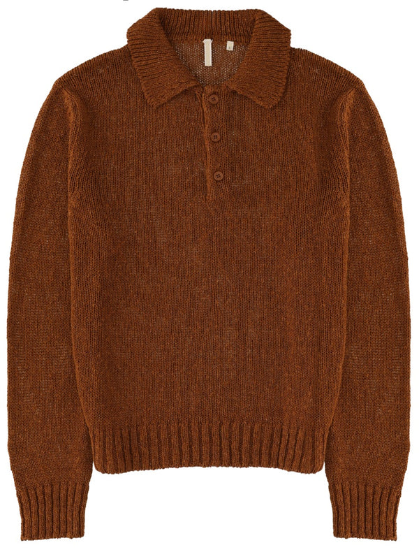 Polo Shirt Cotton Brown