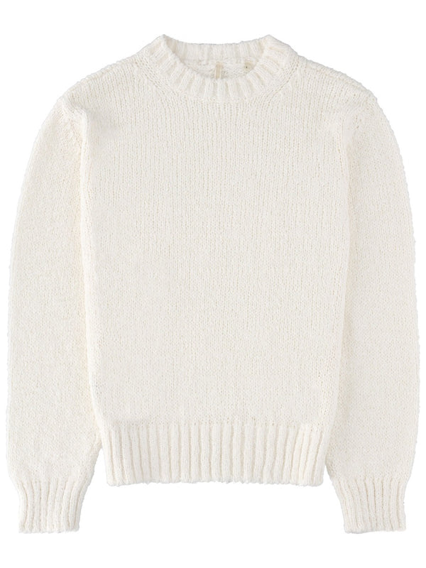 Jersey Frederik White Biological Cotton Jumpers