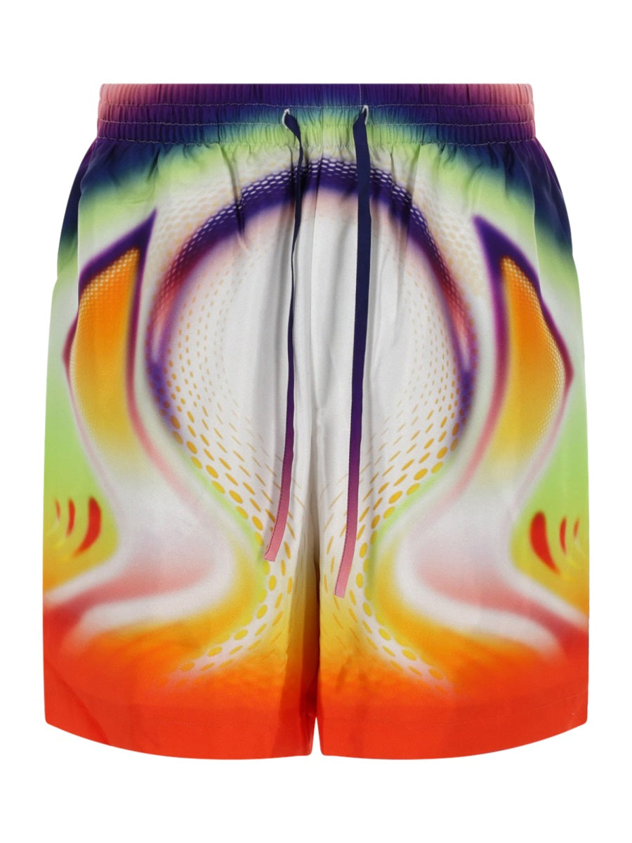 Silk Shorts Multicolour