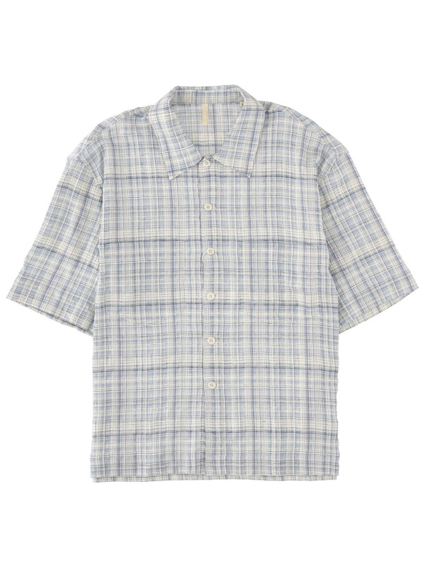 Shirt Adam Blue Cotton