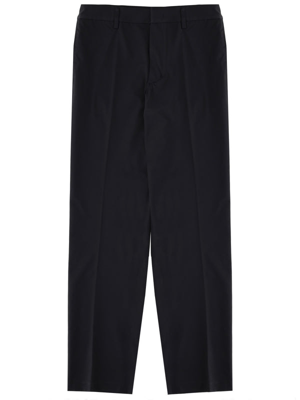 Trousers Slim Fit Blue Polyamide