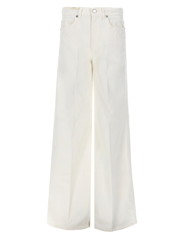 Jeans Cindy White Cotton