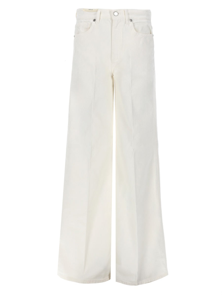Jeans Cindy White Cotton