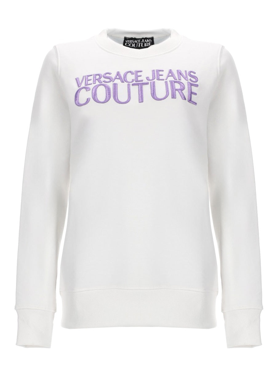 Sweatshirt Cotton Jersey White Sweatshirts