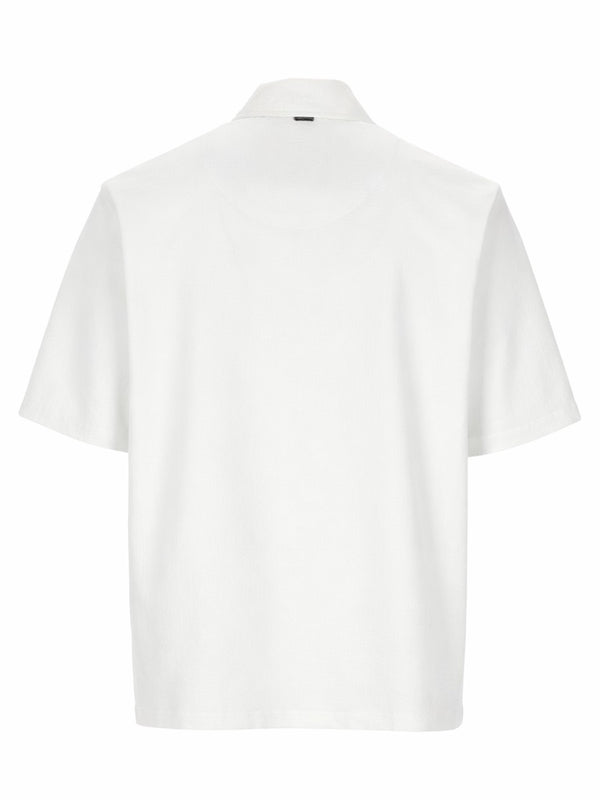 Shirt With Chest Pocket White Polyester