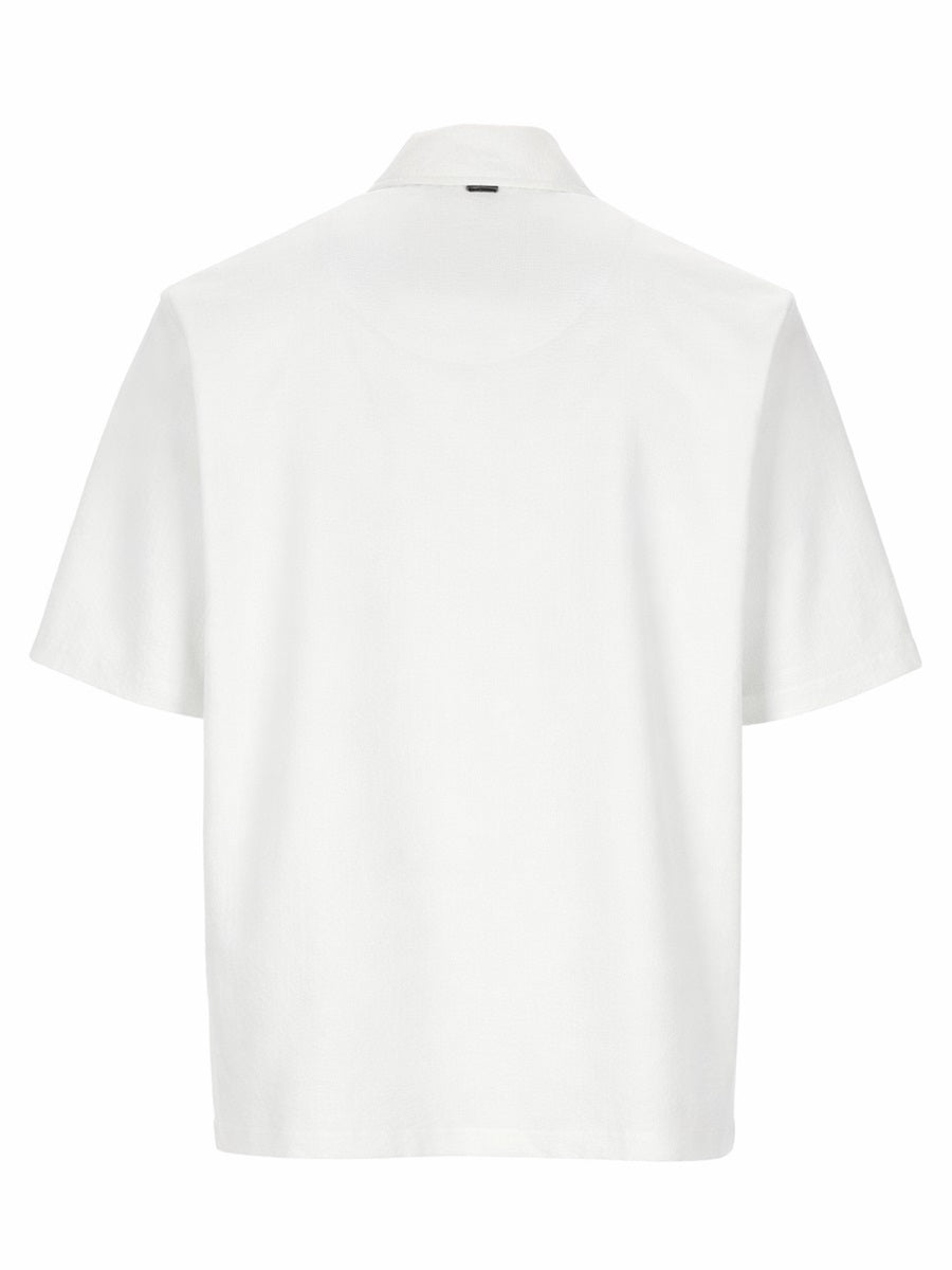 Shirt With Chest Pocket White Polyester