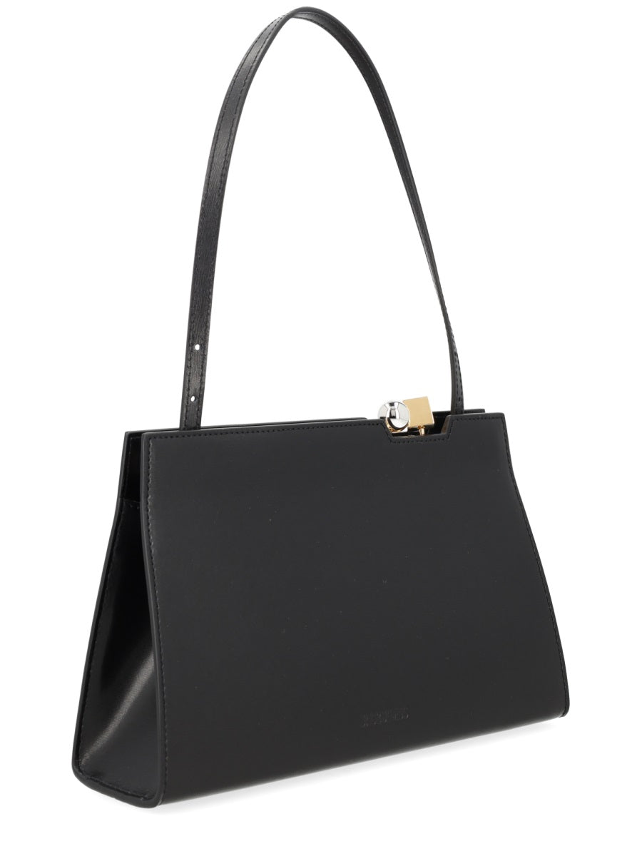 Handbag Le Salon Black Leather Handbags