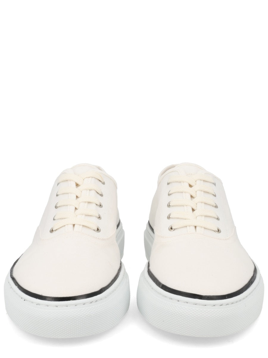 Sneakers Féfé White Cotton Cotton; Sole: Rubber