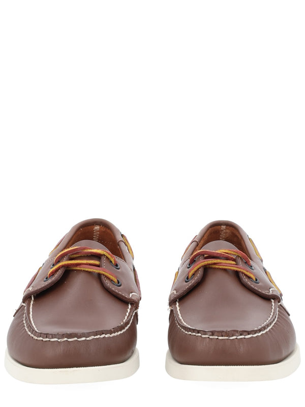Moccasins Dock Sides Portland Brown Leather Loafers
